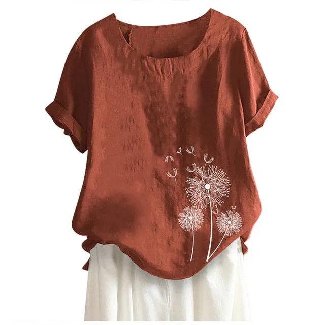 Short Sleeve Blouses