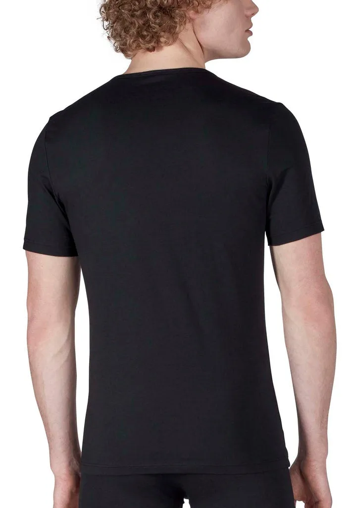 SKINY - Shirt Multipack - V-Neck T-Shirt 2 Pack
