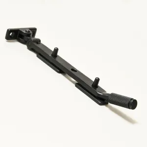 Smooth Matte Black Brompton Casement Stay