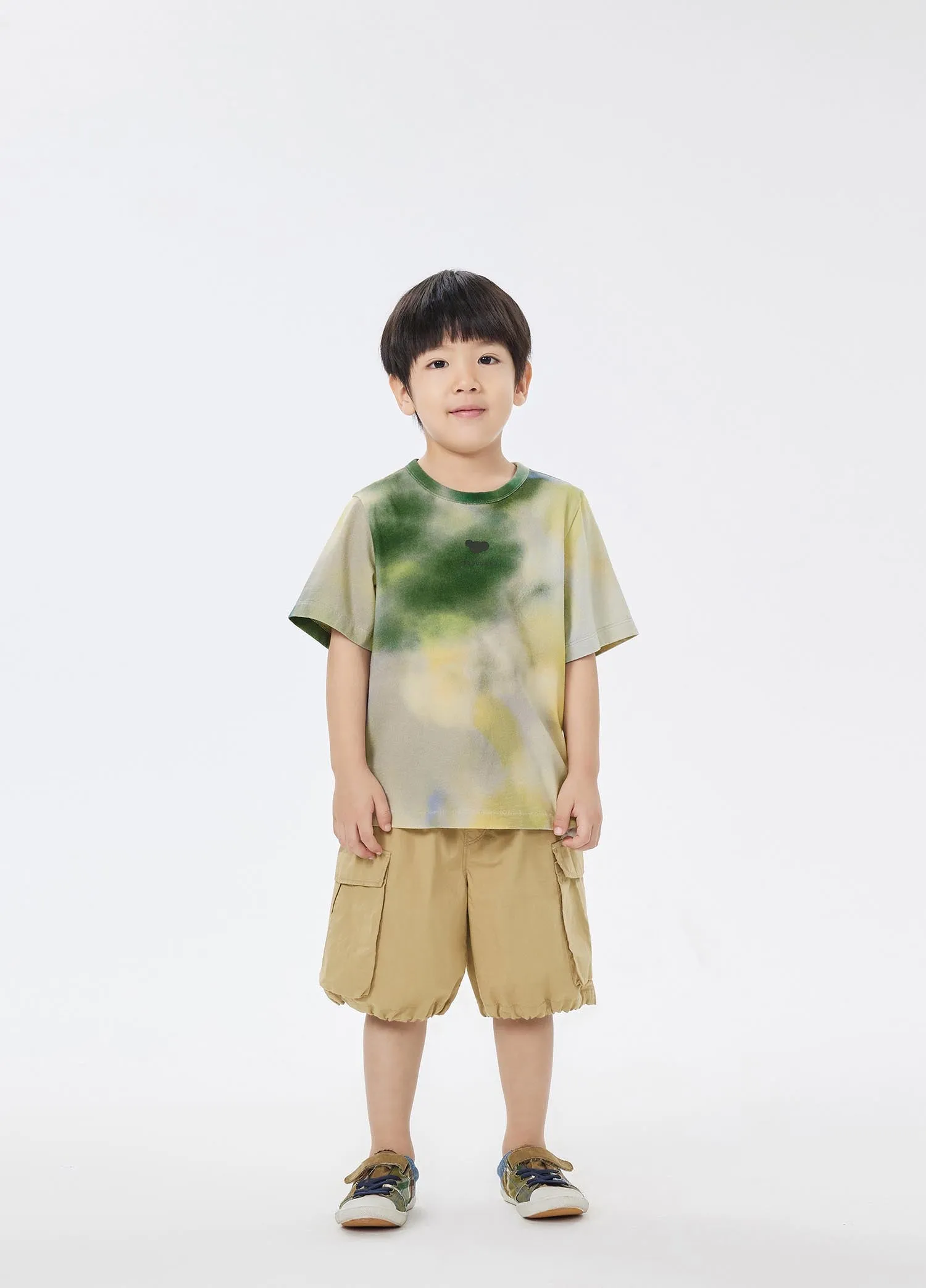 T-Shirt / jnby by JNBY Gradient Print Short Sleeve T-Shirt