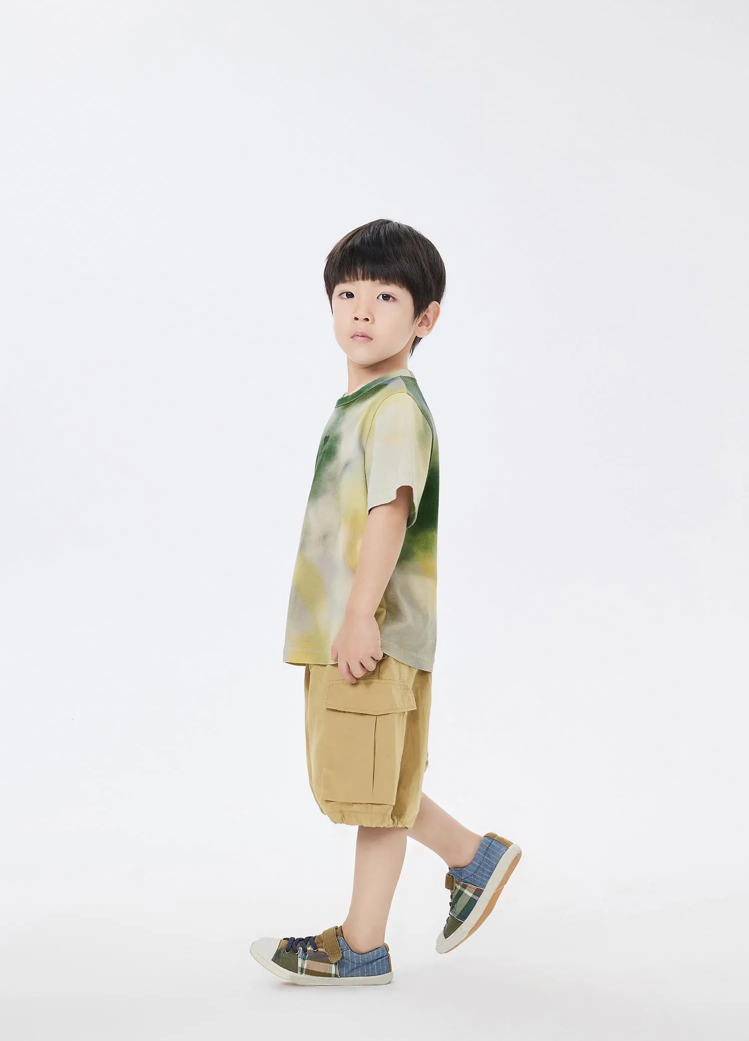 T-Shirt / jnby by JNBY Gradient Print Short Sleeve T-Shirt