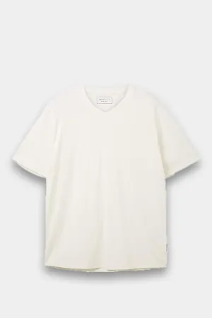 Tom Tailor - Denim Men's Relaxed Fit V-neck T-shirt