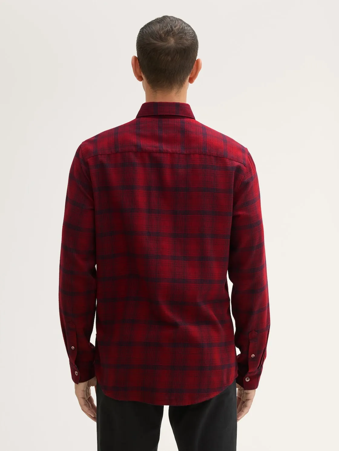 TONAL CHECKED SHIRT