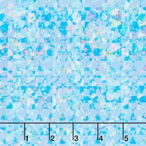 Topia - Geometric Sky Digitally Printed Yardage