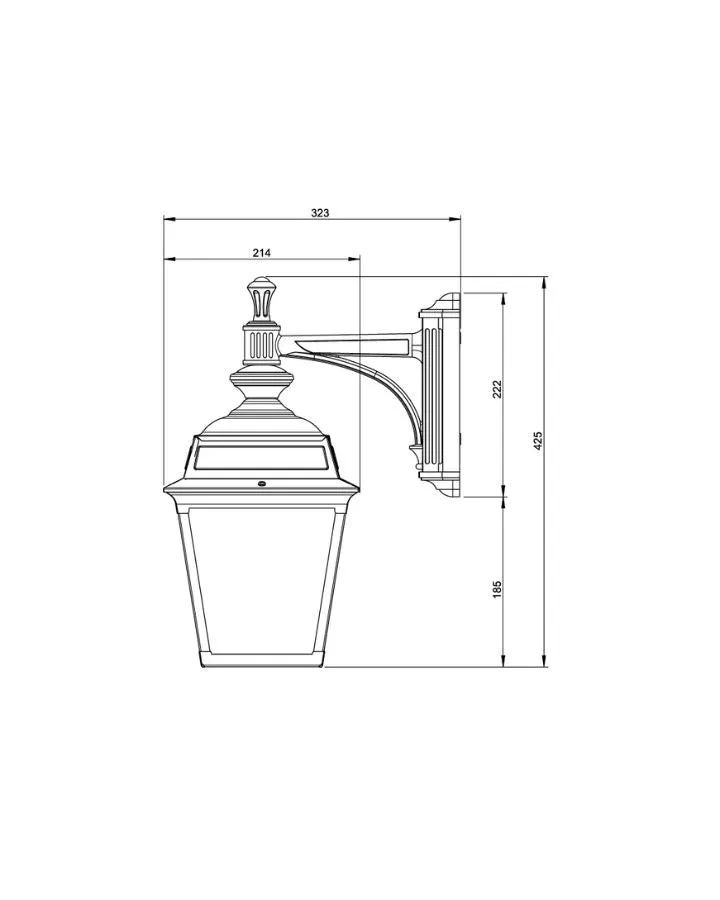 Traditional Lantern Wall Light