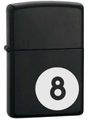 Zippo 8 Ball Black Matte